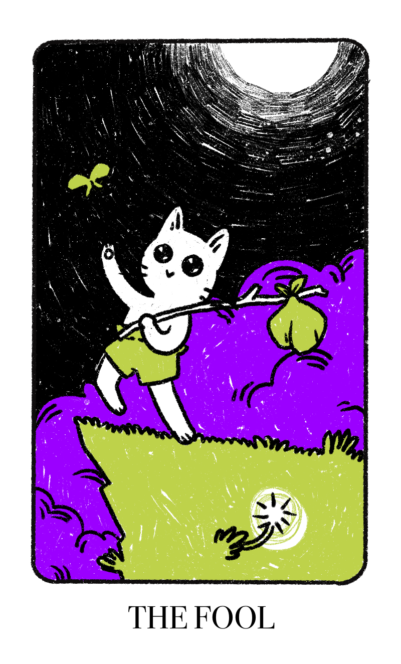 Art Print Tarot the fool