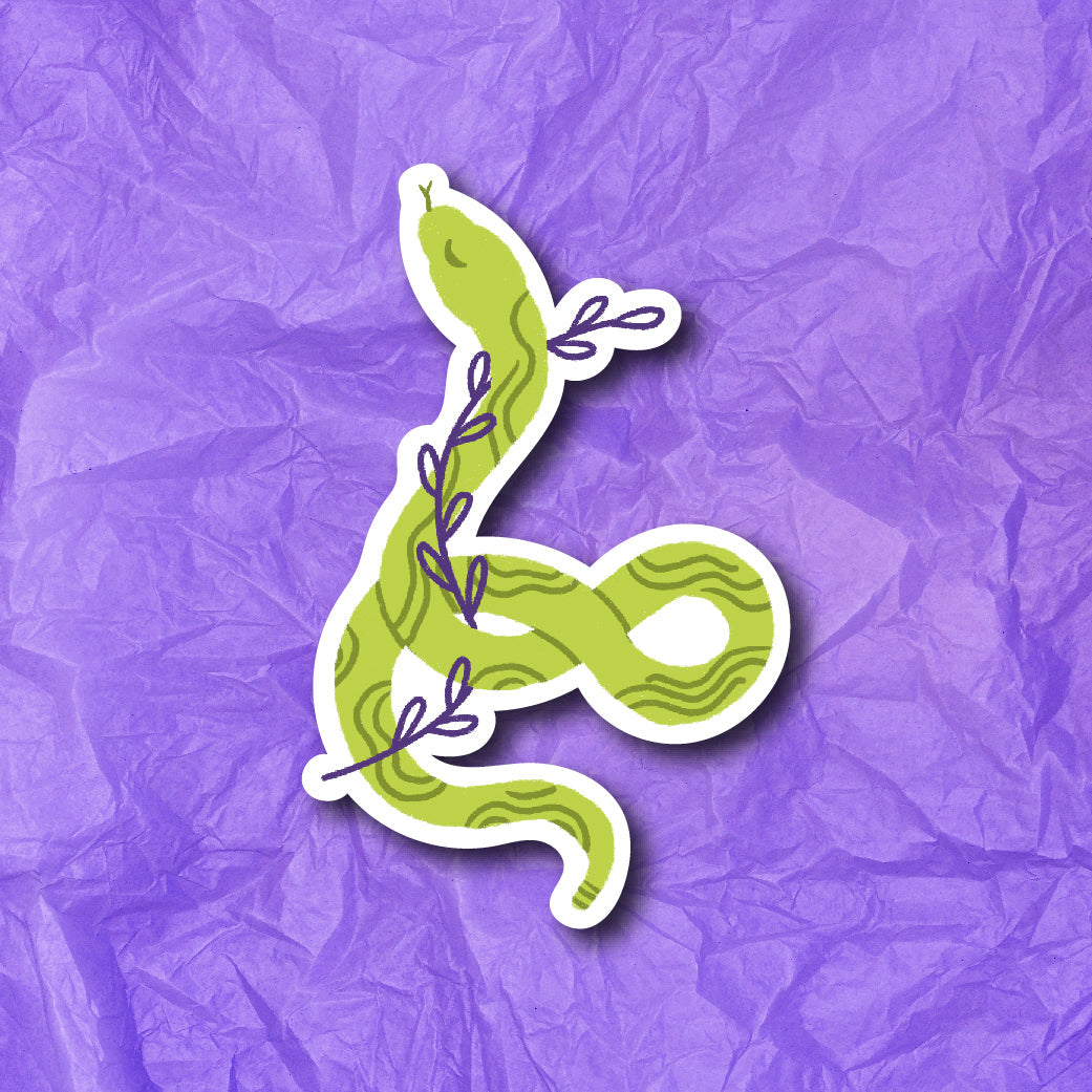 Fortune Kit sticker snake