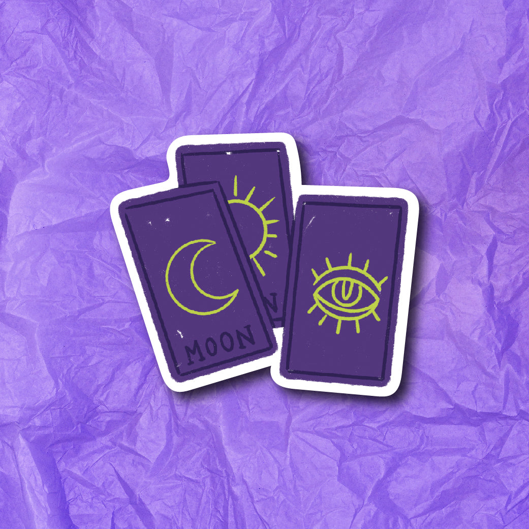 Fortune Kit sticker tarot